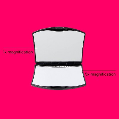 Składane 2-stronne lusterko kosmetyczne 1x/5x, małe