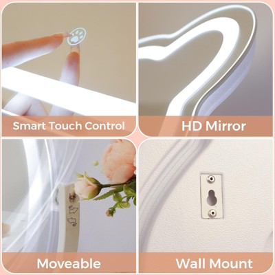 Duże lusterko do makijażu z podświetleniem 16\" x 14\"