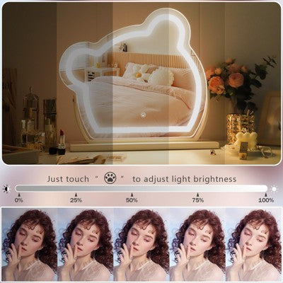 Duże lusterko do makijażu z podświetleniem 16\" x 14\"